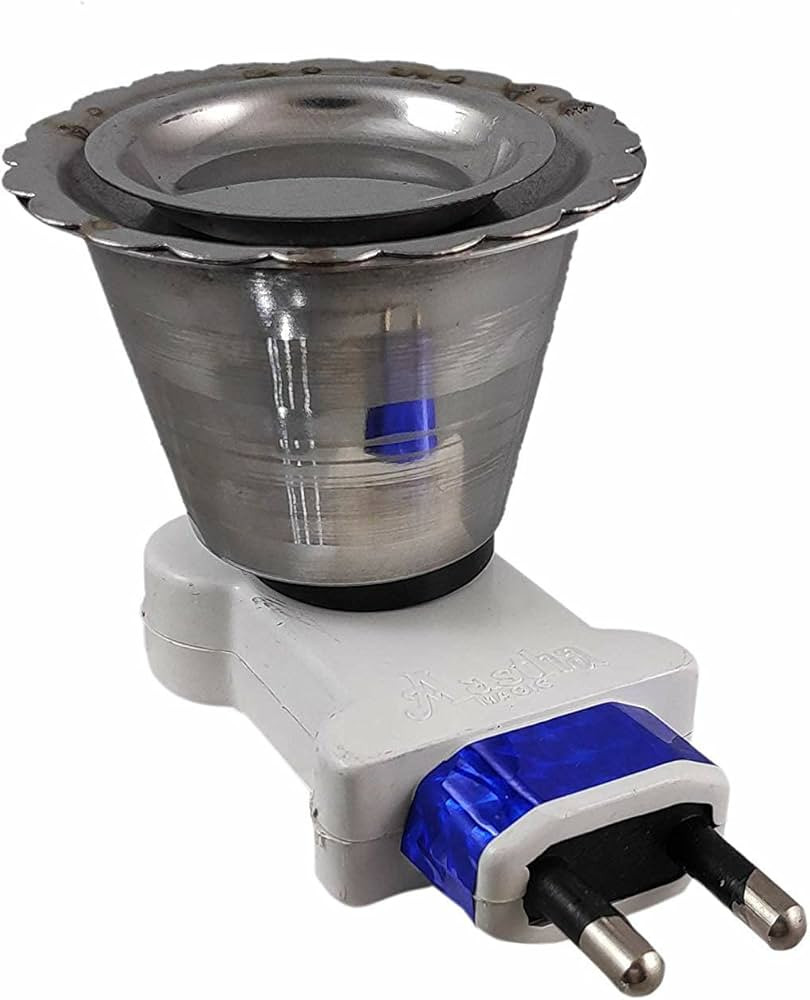 Electric Kapoor Dani Camphor Kapoor Burner Holder for Puja Home  Office